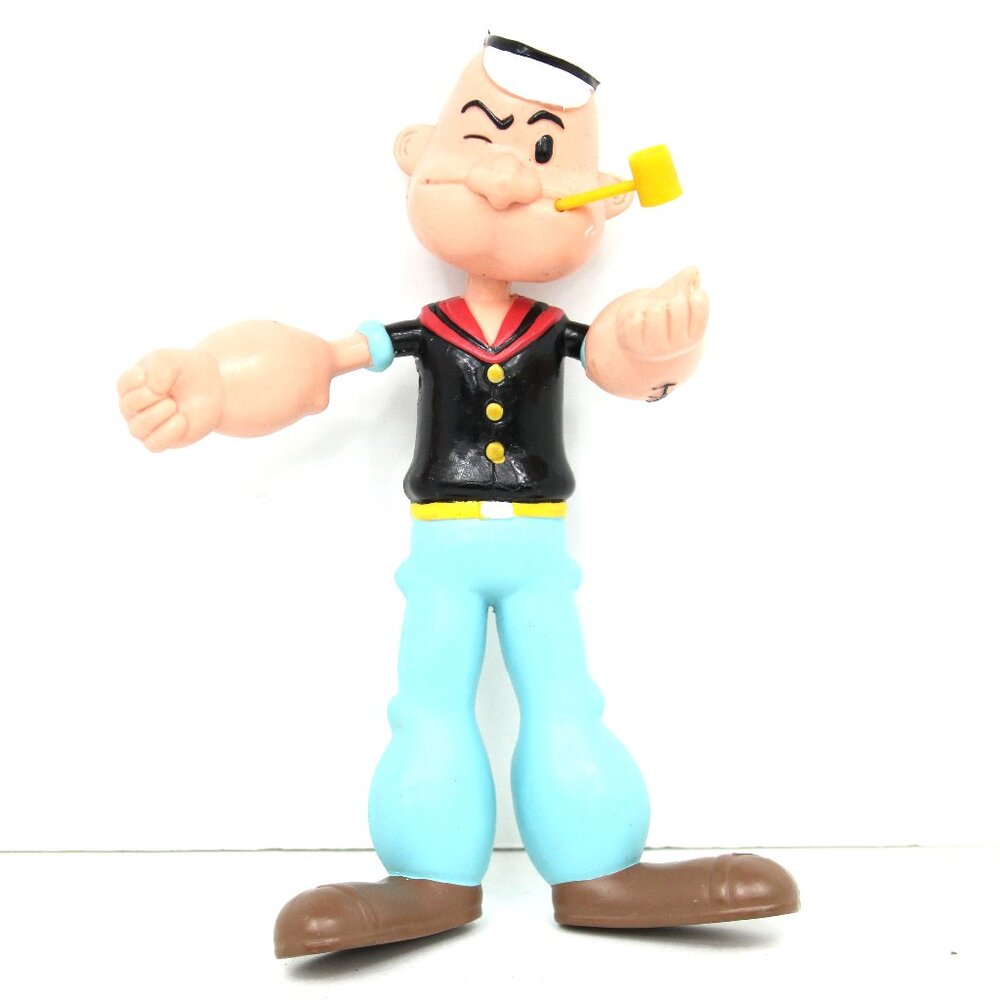 POPEYE THE SAILOR MAN 6.5” BENDABLE POSEABLE FIGURE 1993 KFS - VINTAGE 0920